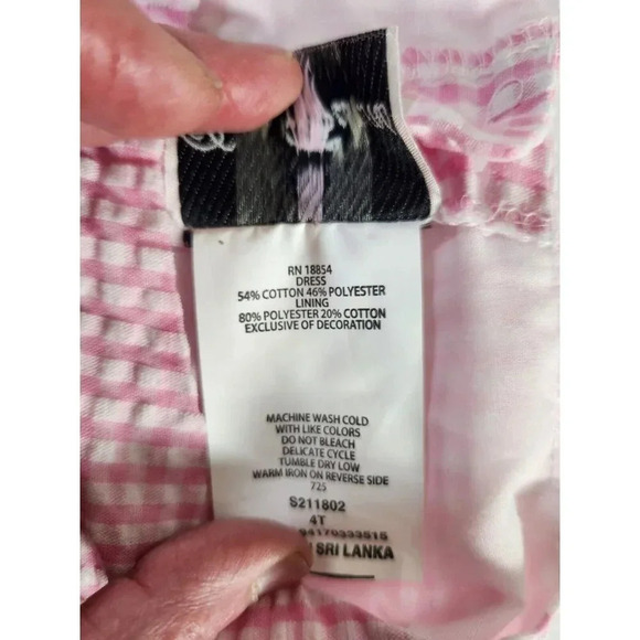 Girls Size 4T Rare Editions Dress In Excellent Condition - Picture 5 of 9